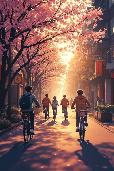 阳光灿烂的日子 海报